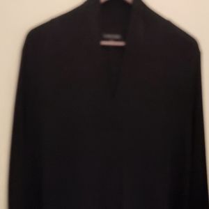 Eileen Fisher Silk V-Neck Shirt